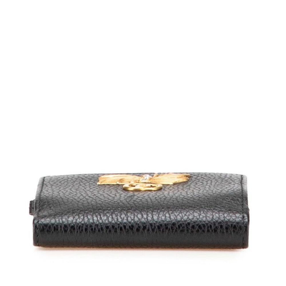 Pre Loved gucci Square Wallet Bow Accent Women black | black Wallets - Picture 3 of 8